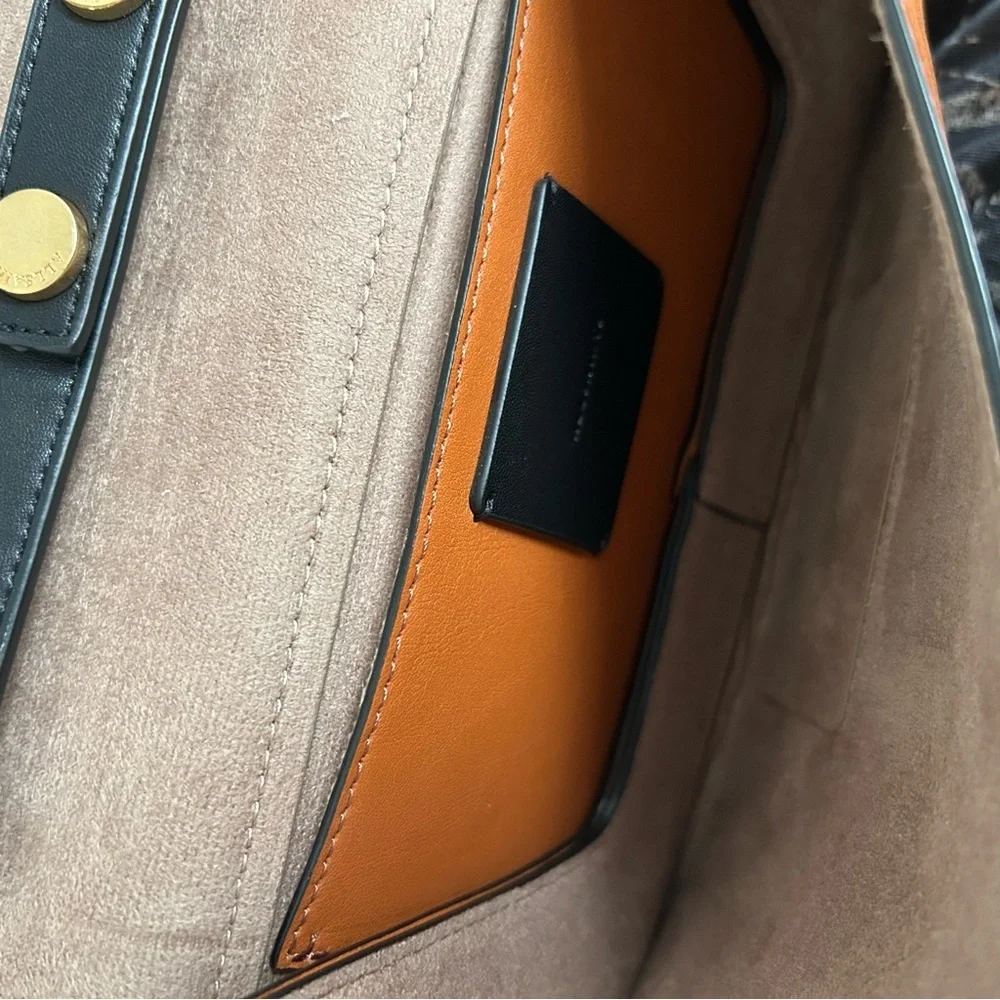 All Saints goldtone logo